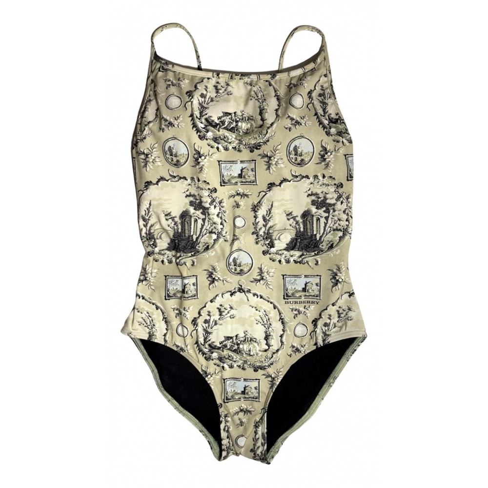 Burberry one piece bathing suit size small